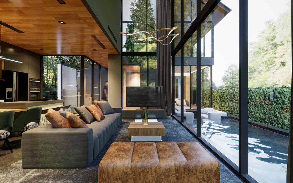 Double-Height Living