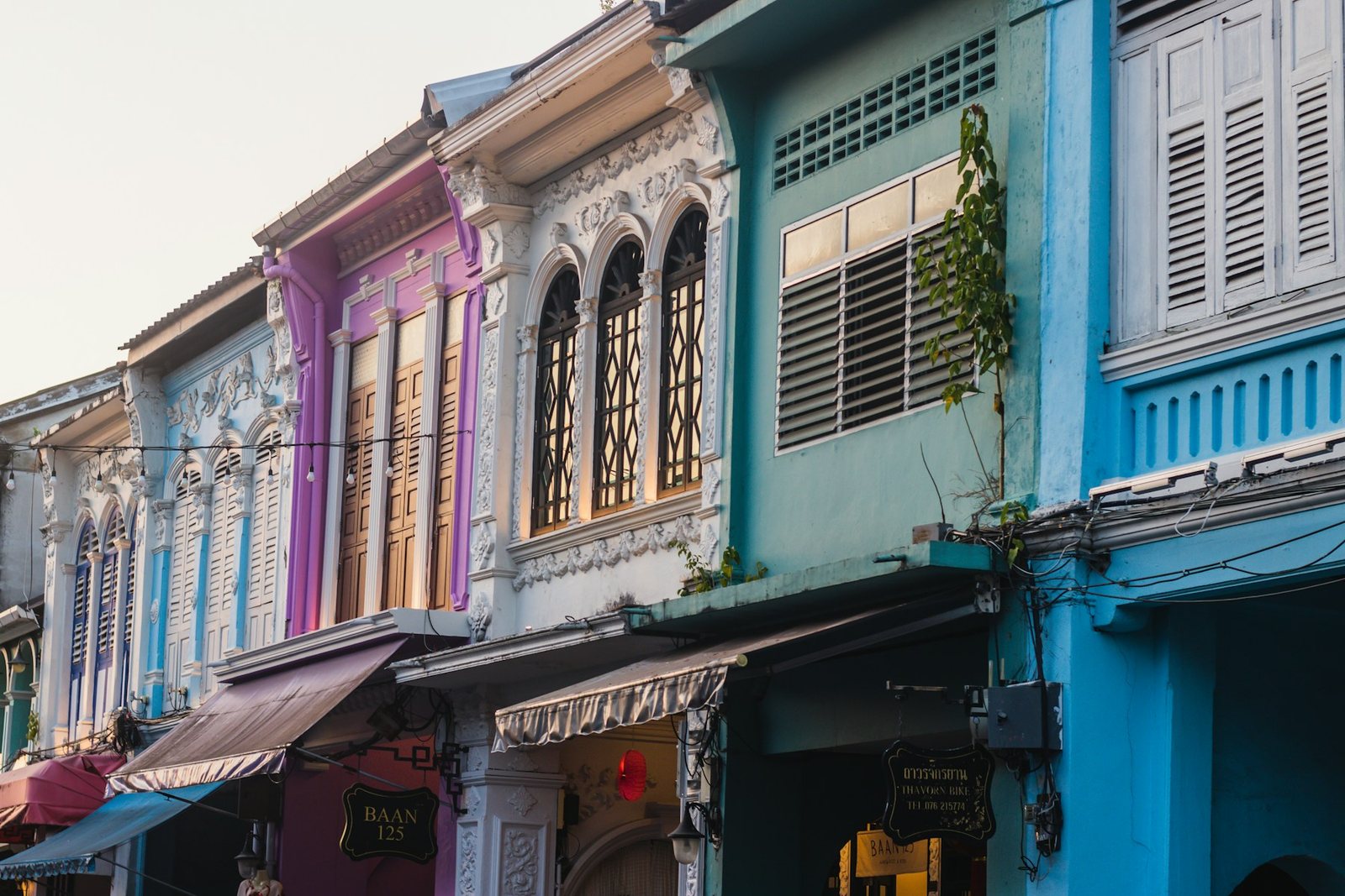 Phuket Old Town shophouses